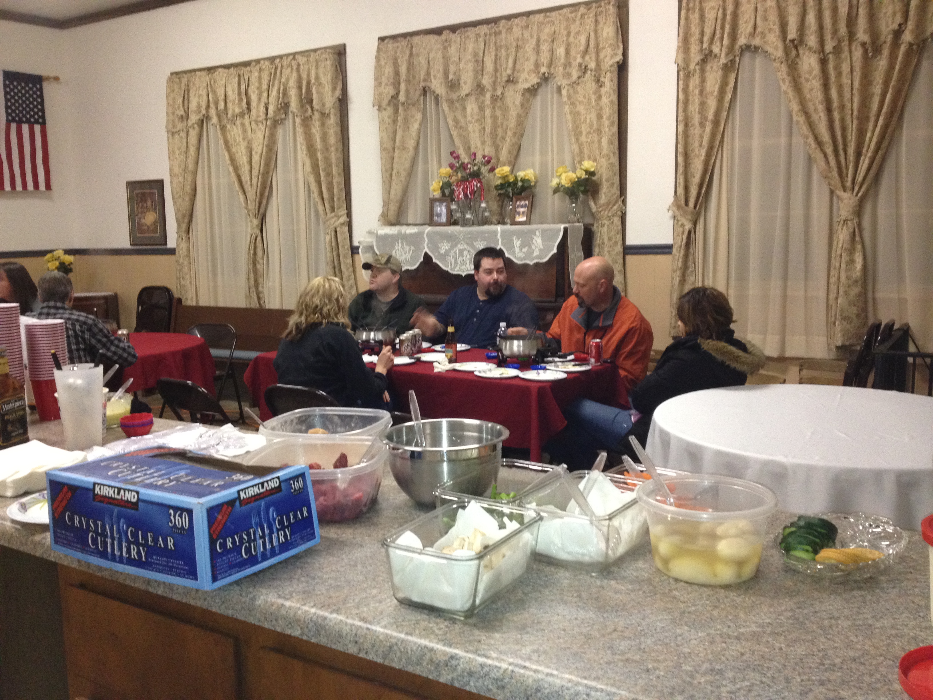 Fondue at the Old Elwood Schoolhouse!